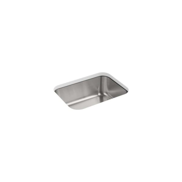 Under-Mount Single-Bowl Kitchen Sink, 23-3/8" X 17-11/16" X 8"